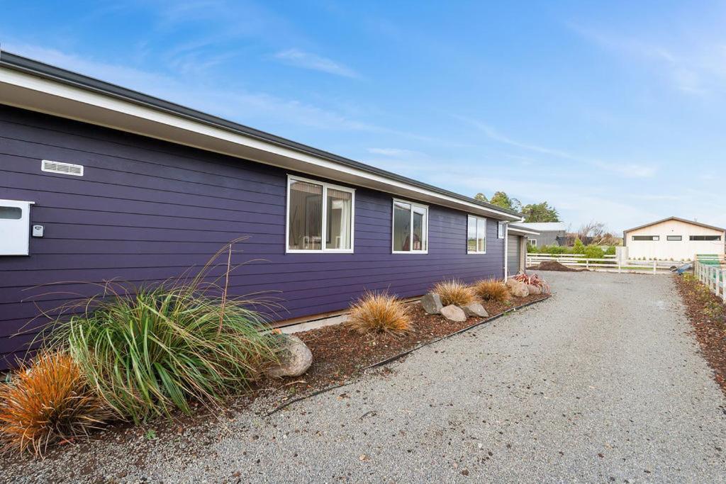 The Purple House - Ohakune Home With Spa Pool Dış mekan fotoğraf