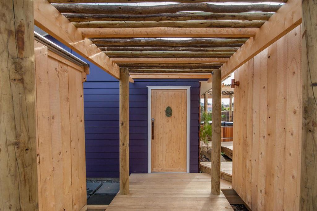 The Purple House - Ohakune Home With Spa Pool Dış mekan fotoğraf