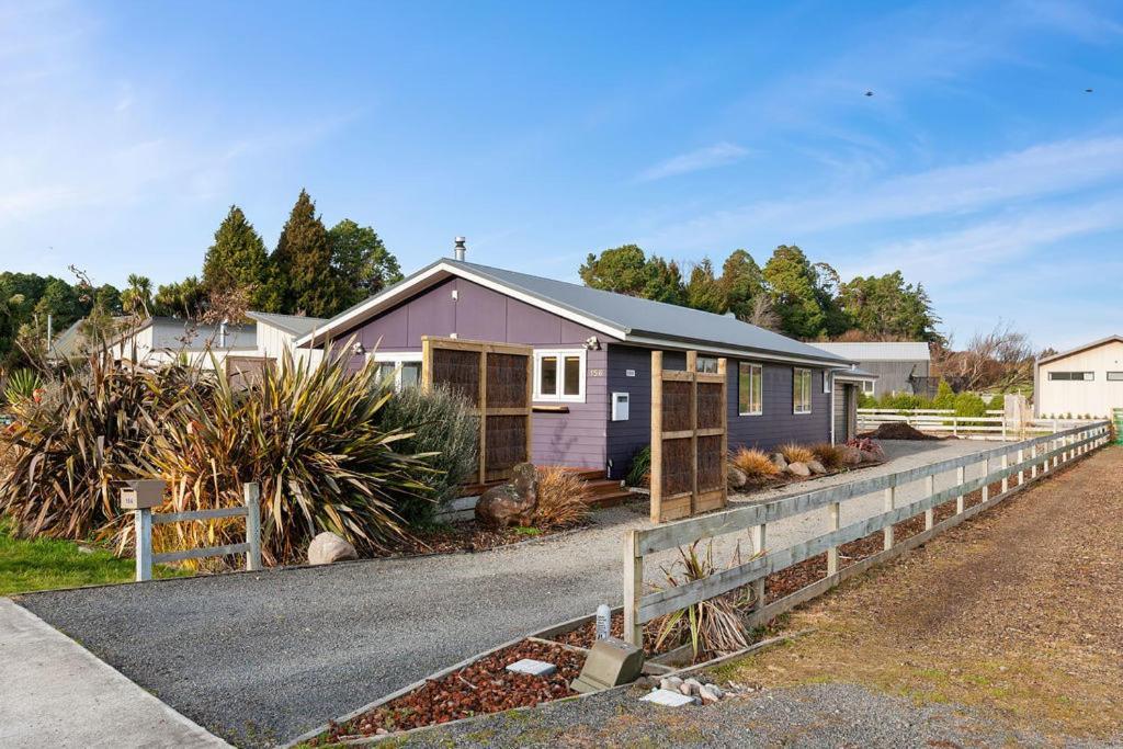 The Purple House - Ohakune Home With Spa Pool Dış mekan fotoğraf